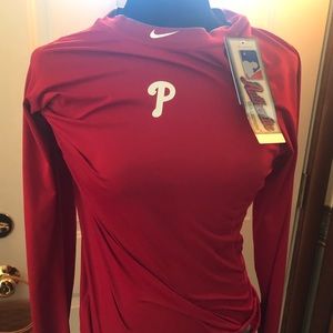 Phillies dry fit long sleeve crew neck